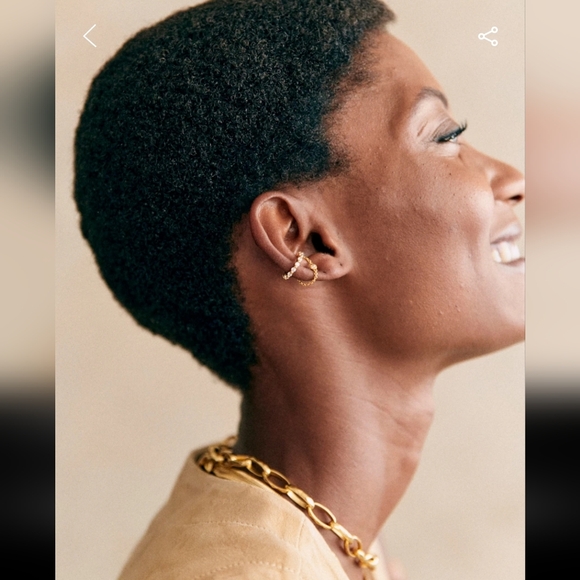 Sezane Jewelry - Sezane Loris Gold Earrings